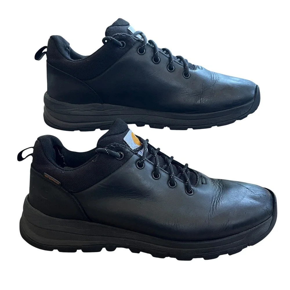 Carhartt Force 3-Inch Black Leather Work Shoes FH3021-M Mens 10.5 M EH SR